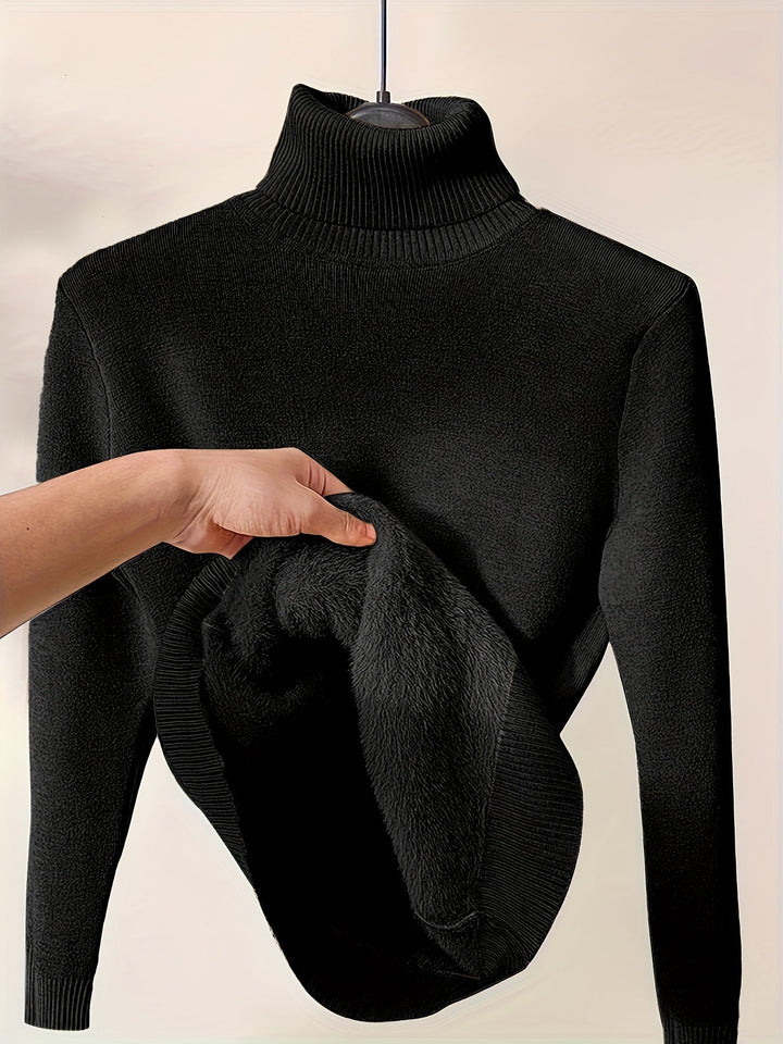 Zerra | Soft Turtle Neck Pullover Jumper