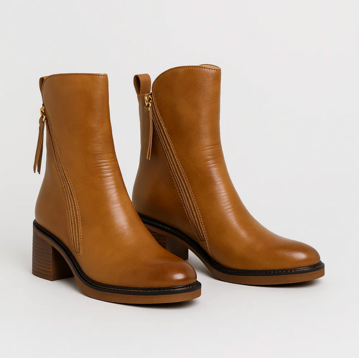 Leather Ankle Boots